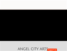 Tablet Screenshot of angelcityarts.org